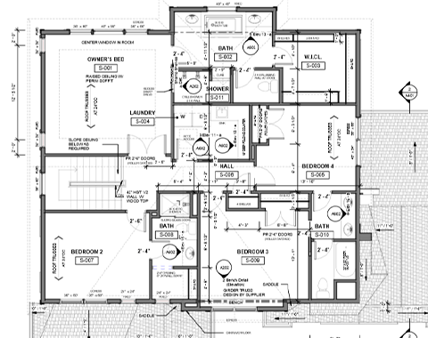 2D house plan in Revit